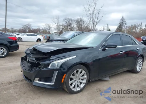 2015 Cadillac Cts Luxury Collection из США, поврежденный, VIN 1G6AR5SX0F0140112